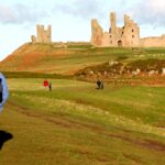 Close to Bamburgh Castle Guided walking for sole travellers in Northumberland