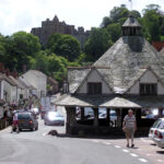 Dunster high street Sole Traveller guided walking in Exmoor