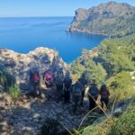 Looking over the coast path Guided walking in Mallorca for sole travellers