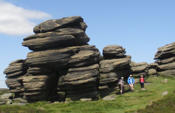 Guided walking for sole travellers in the Dark Peak